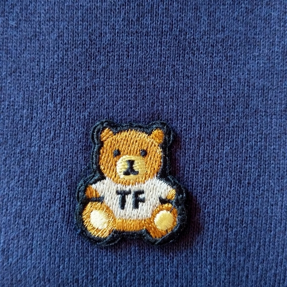 NWOT Teddy Fresh Classic Bear Ear Zip Hoodie - Picture 2 of 14